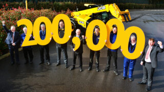 JCB produces its 200,000th Loadall handler