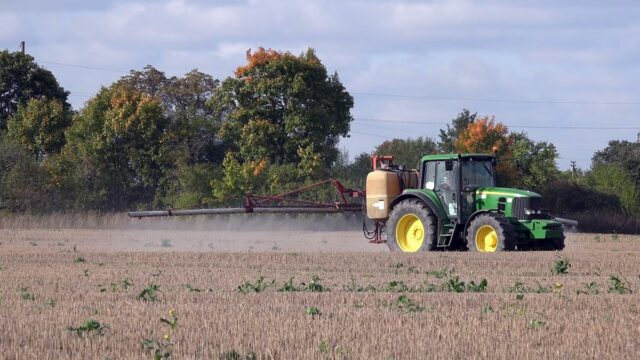 Glyphosate, Spraying,