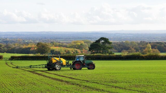 Spraying, Glyphosate,