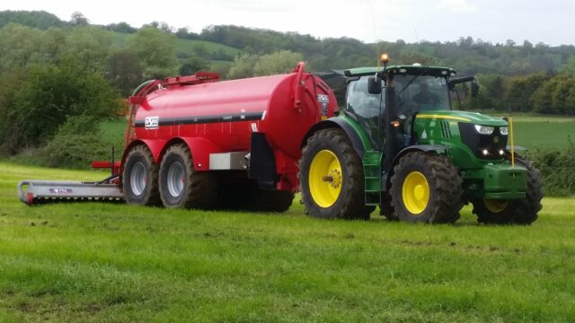 slurry export forms NIEA, tractor, Hi-Spec slurry (vacuum) tanker