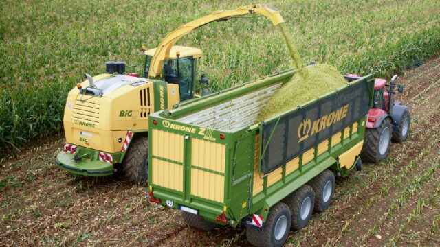 Krone Liebherr Claas