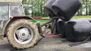 Video of Kildalton student’s bale handler goes viral
