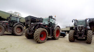Video: ‘Black beauty’ Fendt fleet is a familiar sight in the north-west