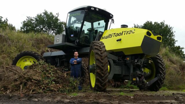 Multi Tool Trac electric tractor dutch