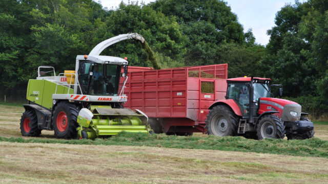 silage tractor