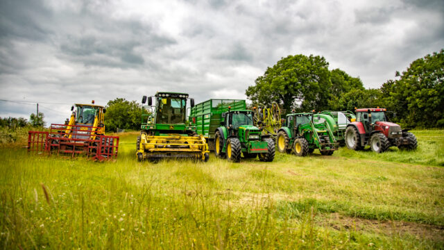 Wexford contractor contracting silage