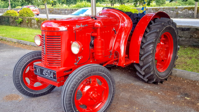 Kilkenny tractor road run, vintage