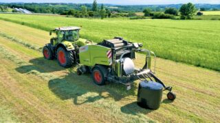 It’s a wrap: Claas joins the ‘film instead of net’ movement