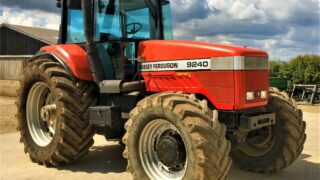 Pics and prices: Eye-catching tractors steal the show at UK auction