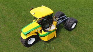 A tractor with a difference: Check out this three-wheeled ‘trike’