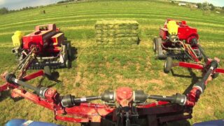 Work twice as hard…with half the tractors