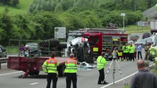 400 fatal on-road accidents in the EU each year involving farm machinery