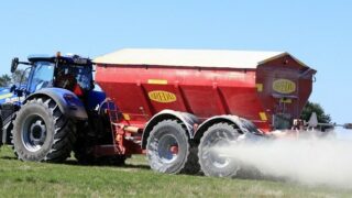 First look: Bredal’s latest trailed spreader has discs mounted on arms – 6m apart
