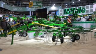 Pics: McHale adds another silage rake to its machine line-up