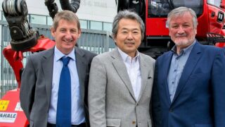 Seeing the wood for the trees: Komatsu ‘top brass’ land in Ireland