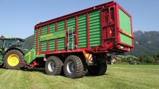 Wagon upgrade: Wider pick-up and new rotor drive