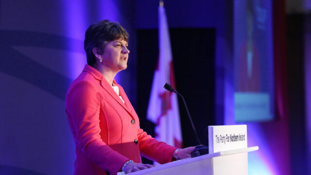 DUP, border paradox, Arlene Foster