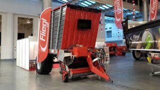 New ‘unload-on-the-move’ silage wagon gets international outing