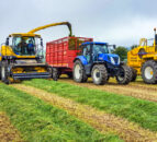 Where did New Holland self-propelled harvesters come from?