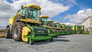 Pics: Massive haul of Krone foragers sold for 2018 Irish silage campaign