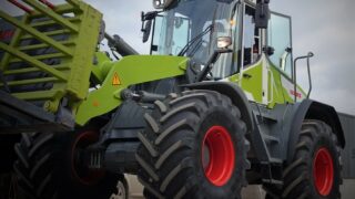 Eye-catching equipment arrives…for this week’s Grass & Muck