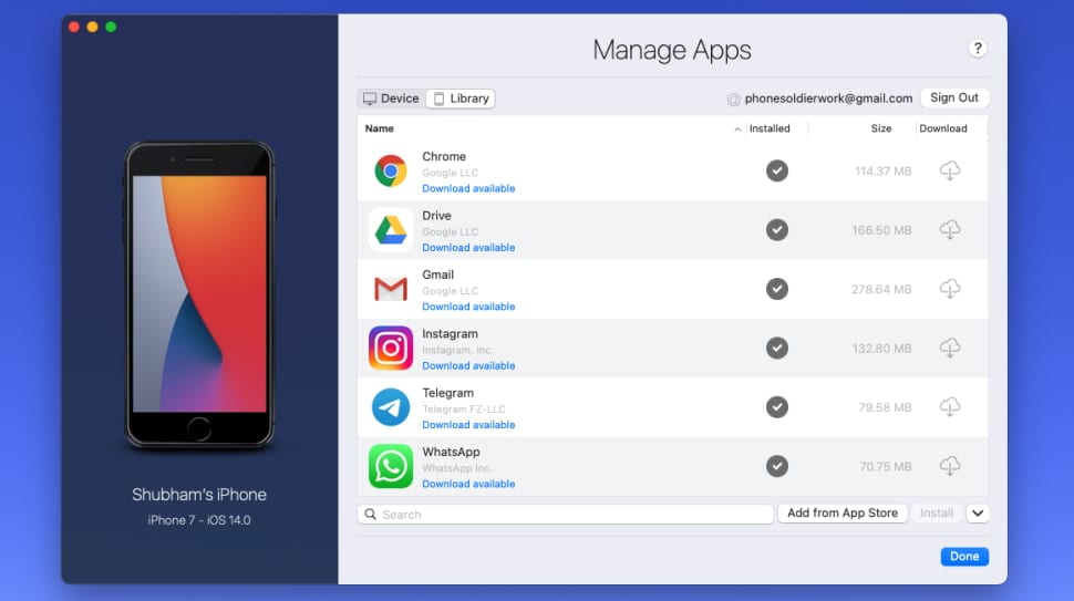 تثبيت أي تطبيق iOS على الماك M1 7