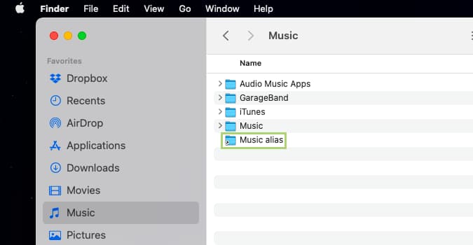 كيفية تثبيت ملف أو مجلد في شريط قائمة macOS 10