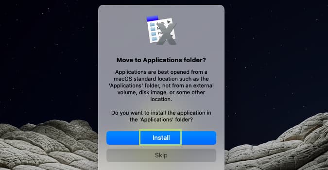 كيفية تثبيت ملف أو مجلد في شريط قائمة macOS 4