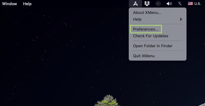 كيفية تثبيت ملف أو مجلد في شريط قائمة macOS 6