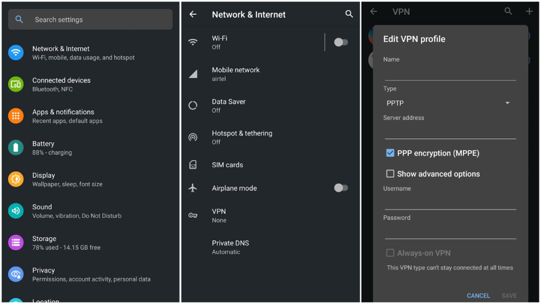 طريقة استخدام وإعداد VPN على اندرويد وايفون والكمبيوتر 5