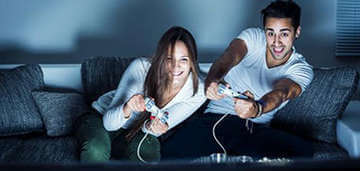 Couple Playing Video Games