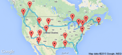 Dating-Stätten in Nord-Amerika