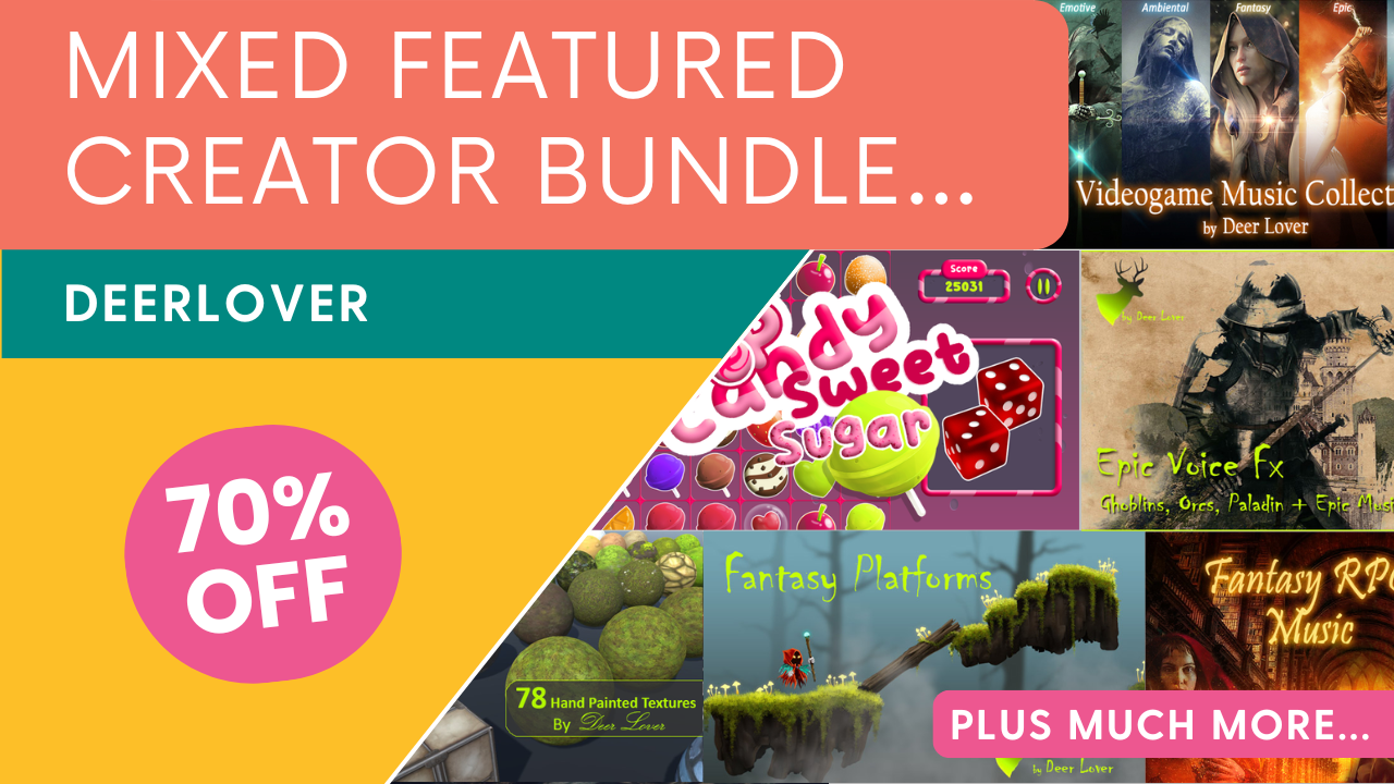 Mixed Asset Featured Creator Bundle - DeerLover