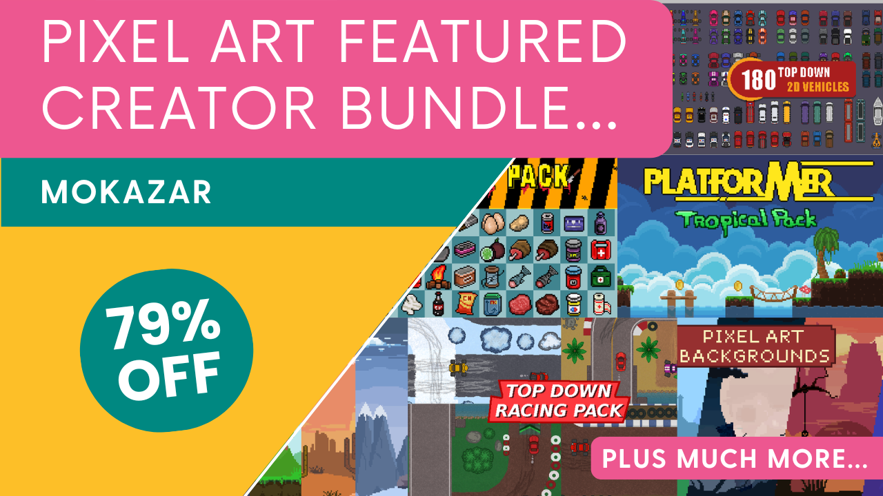 Pixel Art Featured Creator Bundle - Mokazar