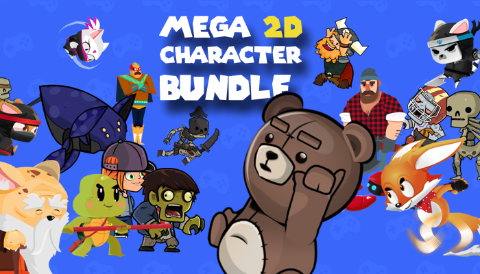 Moonstars - MEGA 2D CHARACTER BUNDLE
