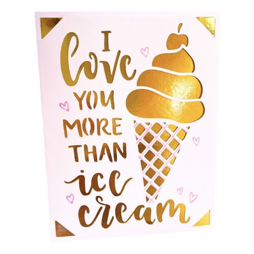 כרטיס Ice cream
