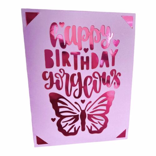 כרטיס Butterfly birthday