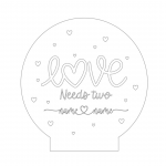 Love needs two