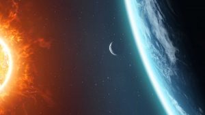 Hot versus cold in Earth's orbit