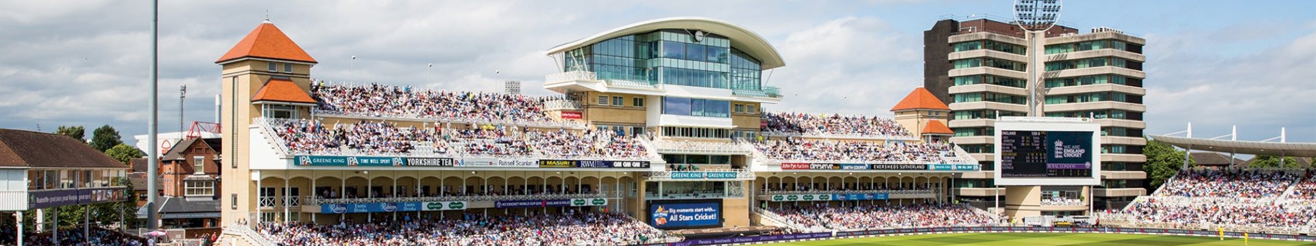View of Trent Bridge Cricket Ground