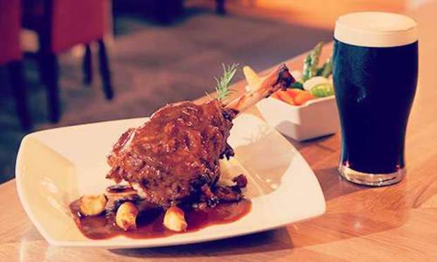 Salou Hen Party - Irish Meal - Food and Drink