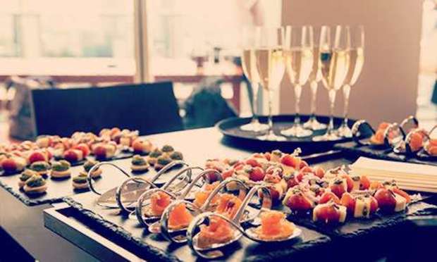Cardiff Hen Do - Prosecco and Canapes - Food and Drink