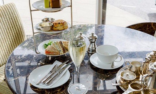 An image of an afternoon tea display