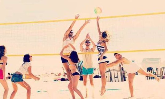 Newquay Hen Do Ideas and Activities - Beach Volleyball Session