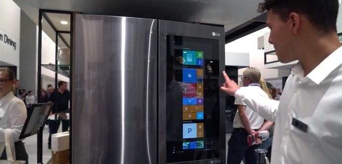 LG smart fridge