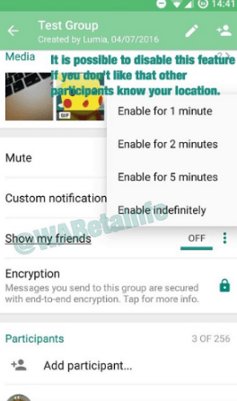 واتس اب تضيف ميزة جديدة تسمح لك بمعرفة مكان أصدقائك