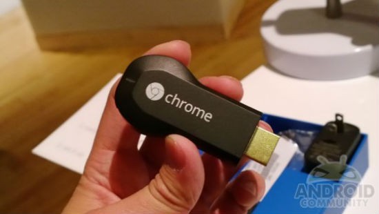 وصلة Chromecast لبث المحتوى على شاشة التليفزيون
