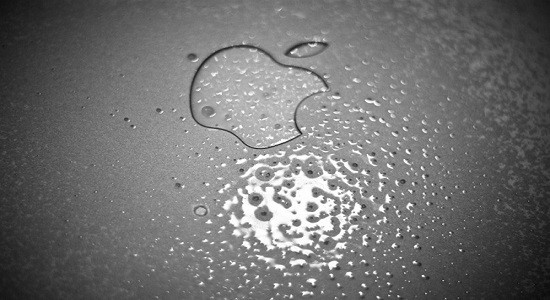 apple logo sign virus