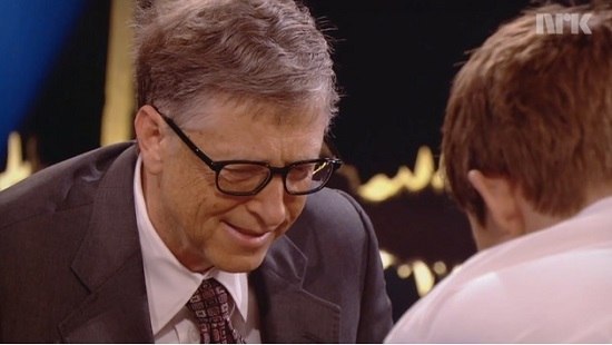 bill gates playing chess