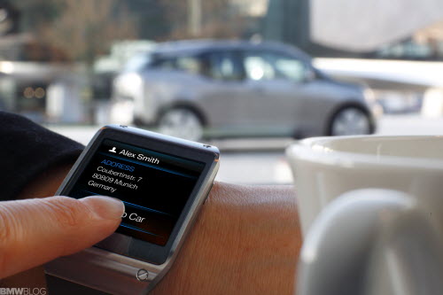 يمكنك التحكم عن بُعد في سيارة BMW i3 بساعة سامسونج Galaxy Gear